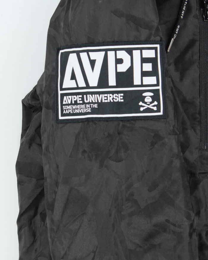 Aape By A Bathing Ape Goose Down Hooded Puffer Jacket - L