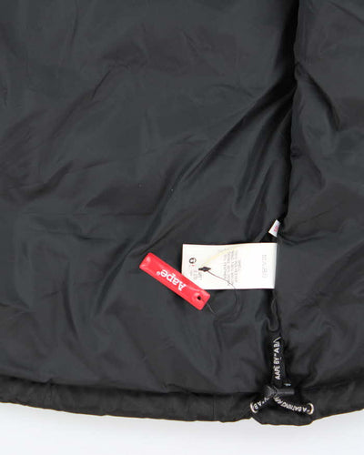 Aape By A Bathing Ape Goose Down Hooded Puffer Jacket - L