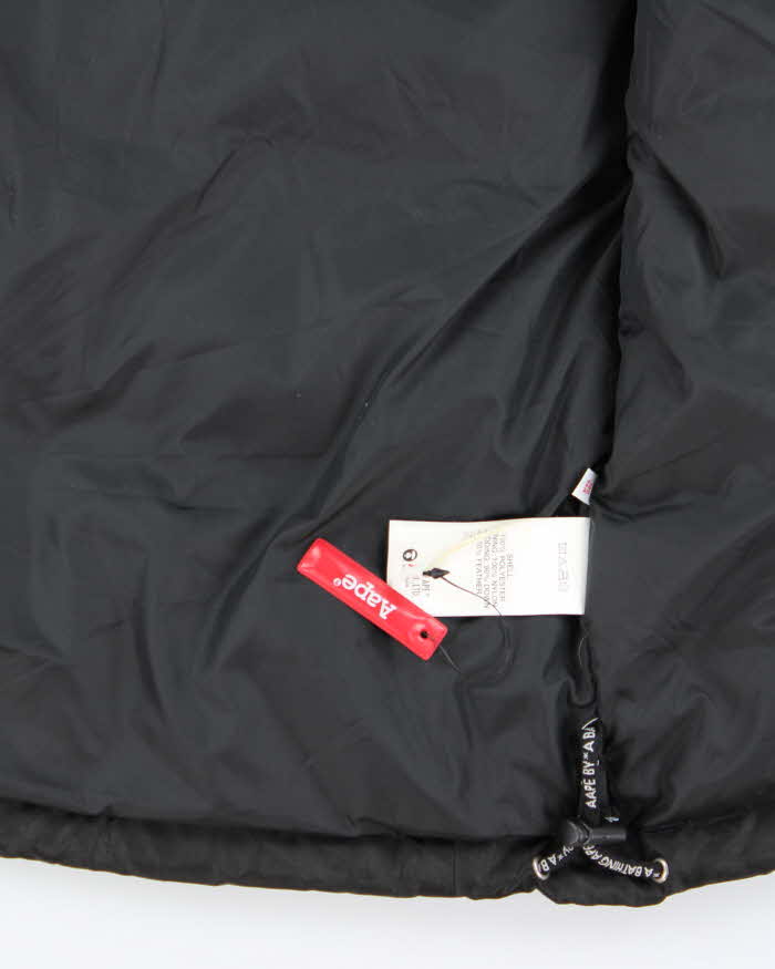 Aape By A Bathing Ape Goose Down Hooded Puffer Jacket - L