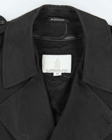 Vintage London Fog Lined Trench Coat - L