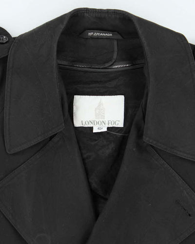 Vintage London Fog Lined Trench Coat - L