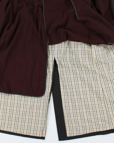 Vintage London Fog Lined Trench Coat - L