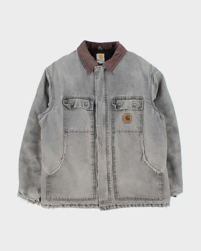 Vintage Carhartt Heavyweight Multi-Pocket Quilted Jacket - L