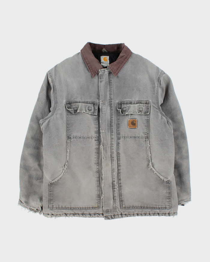 Vintage Carhartt Heavyweight Multi-Pocket Quilted Jacket - L