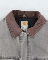 Vintage Carhartt Heavyweight Multi-Pocket Quilted Jacket - L