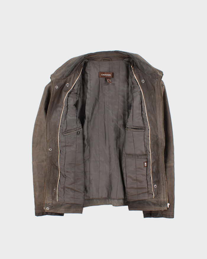 Vintage Danier Zip-up Leather Jacket - M