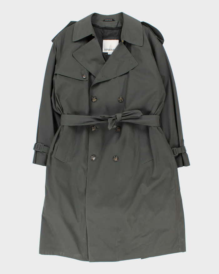 Vintage London Fog Lined Trench Coat - XL