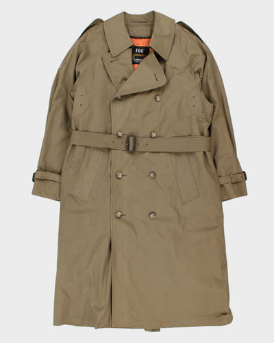 Vintage London Fog Lined Trench Coat - L