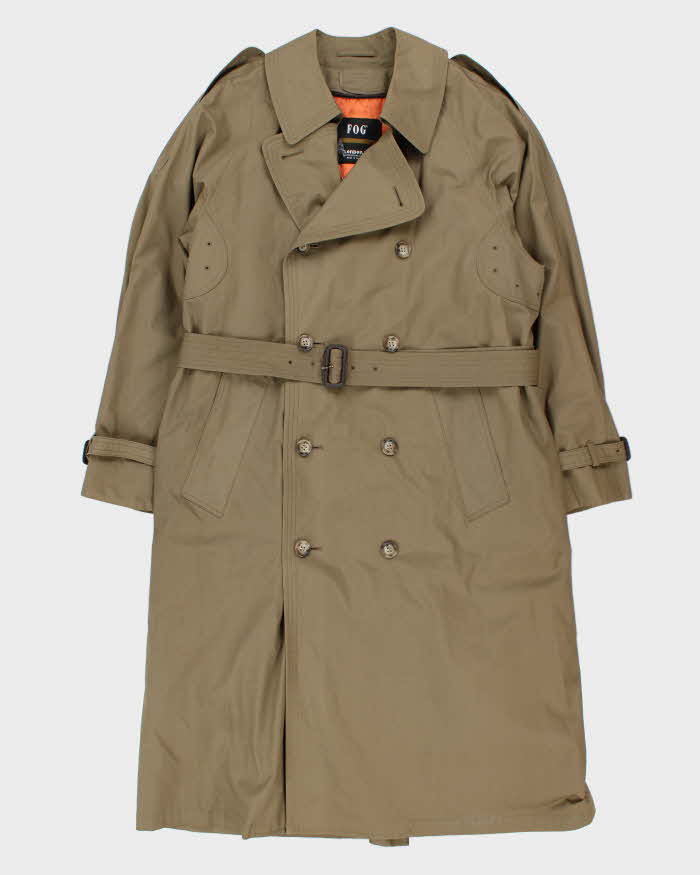 Vintage London Fog Lined Trench Coat - L