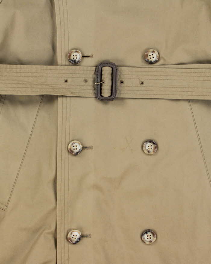 Vintage London Fog Lined Trench Coat - L