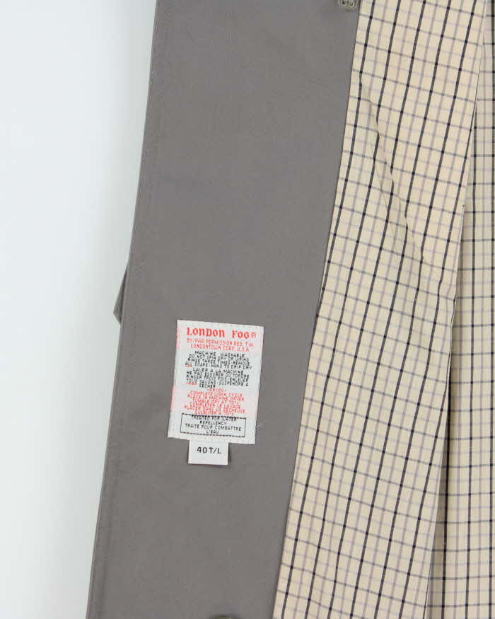 Vintage London Fog Trench Coat - L