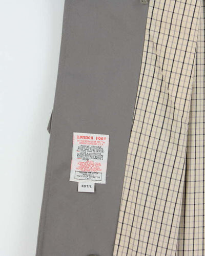 Vintage London Fog Trench Coat - L