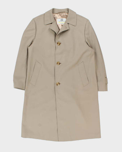Vintage 80s Aquascutumn Overcoat - L