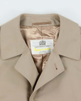 Vintage 80s Aquascutumn Overcoat - L