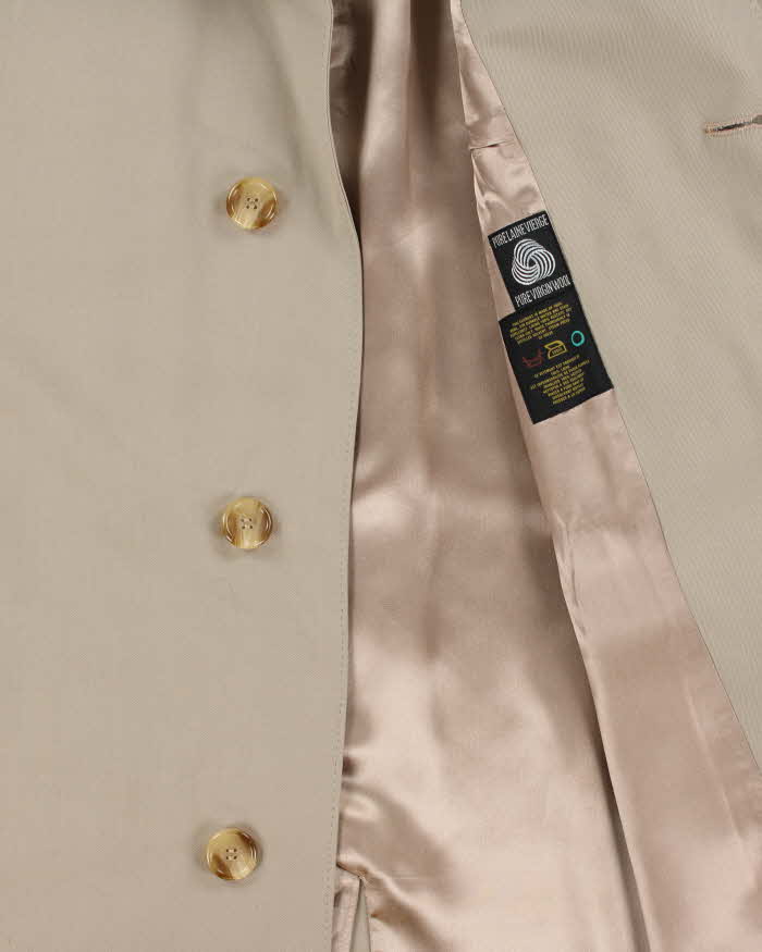 Vintage 80s Aquascutumn Overcoat - L