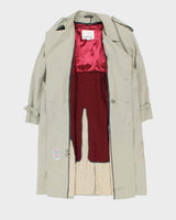 Vintage London Fog Wool Lined Trench Coat - XL