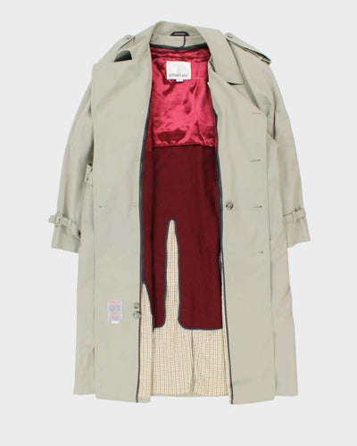 Vintage London Fog Wool Lined Trench Coat - XL