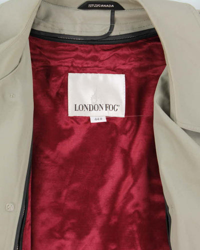 Vintage London Fog Wool Lined Trench Coat - XL