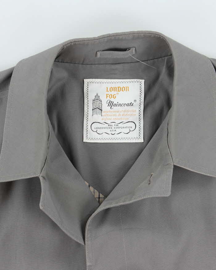 Vintage London Fog Trench Coat - L