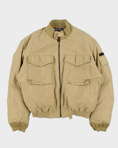 Vintage 90s Polo Sport Ralph Lauren Down Bomber Jacket - S