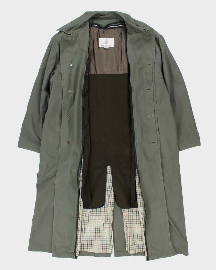 Vintage London Fog Lined Trench Coat - XL