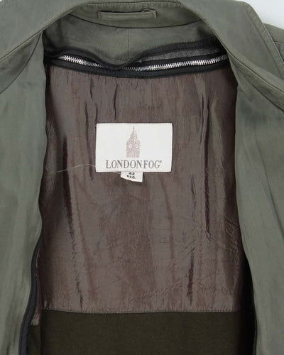 Vintage London Fog Lined Trench Coat - XL