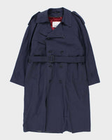 Vintage London Fog Lined Trench Coat - L