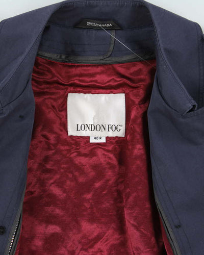 Vintage London Fog Lined Trench Coat - L