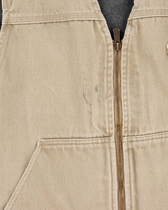 Vintage Carhart Fleece Lined Workwear Gilet - XL