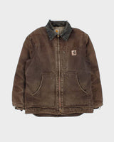 Vintage Carhartt Heavyweight Fleece Lined Workwear Jacket - M