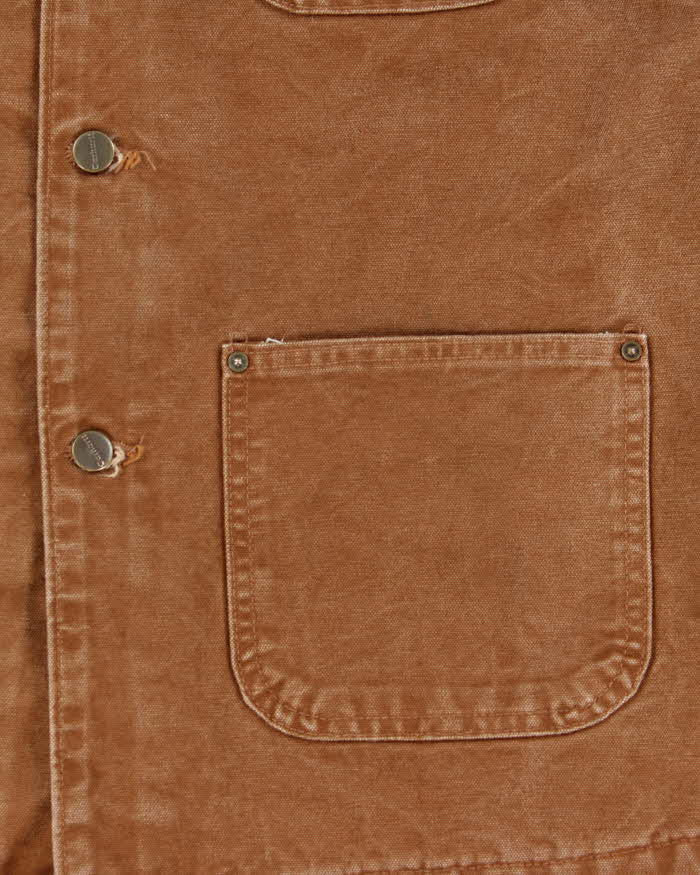 Vintage Carhartt Heavyweight Embroidered Workwear Jacket - M