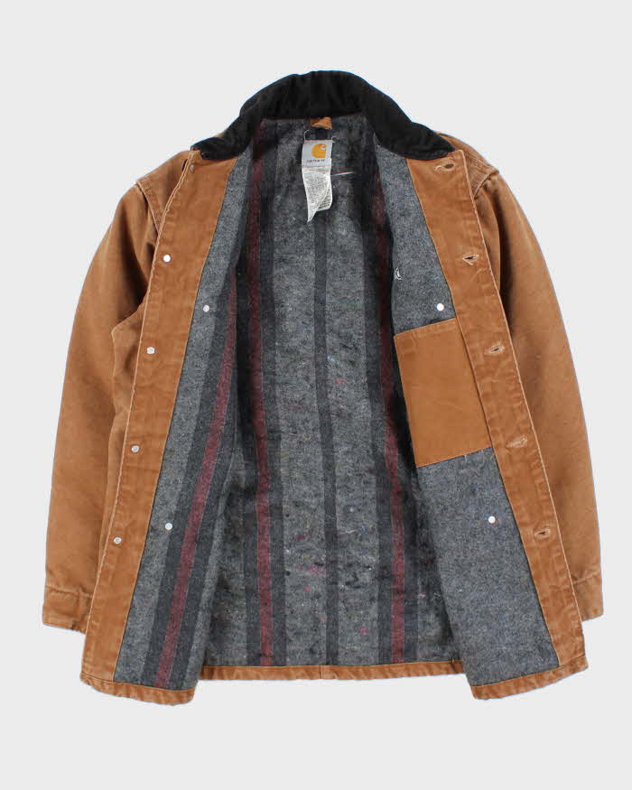 Vintage Carhartt Heavyweight Embroidered Workwear Jacket - M