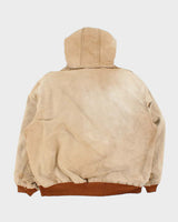 Vintage Carhartt Heavyweight Hooded Workwear Jacket - XXL