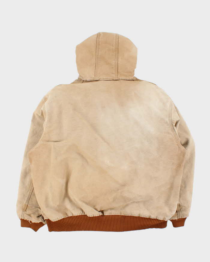 Vintage Carhartt Heavyweight Hooded Workwear Jacket - XXL