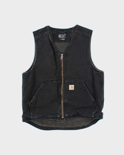 Vintage Carhartt Sherpa Lined Workwear Gilet - M