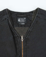 Vintage Carhartt Sherpa Lined Workwear Gilet - M