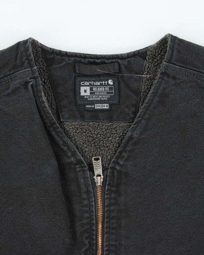 Vintage Carhartt Sherpa Lined Workwear Gilet - M