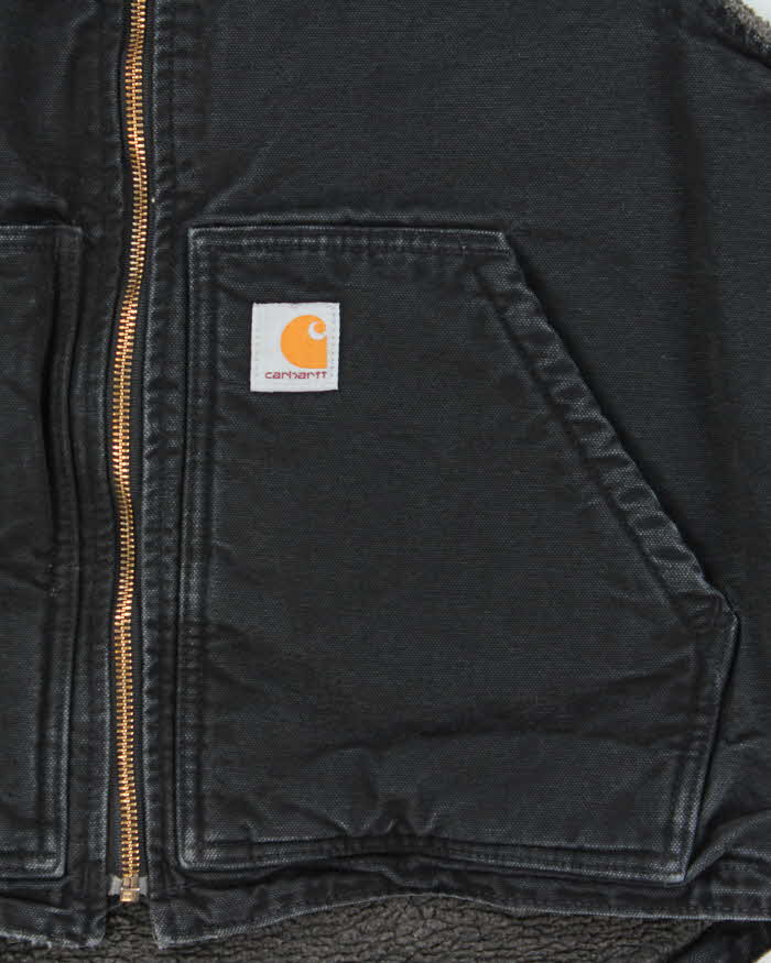 Vintage Carhartt Sherpa Lined Workwear Gilet - M