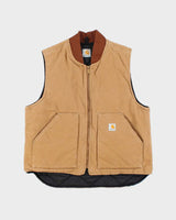 Vintage Carhartt Padded Workwear Gilet - L