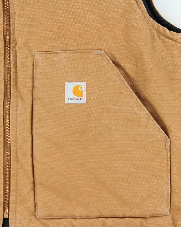 Vintage Carhartt Padded Workwear Gilet - L