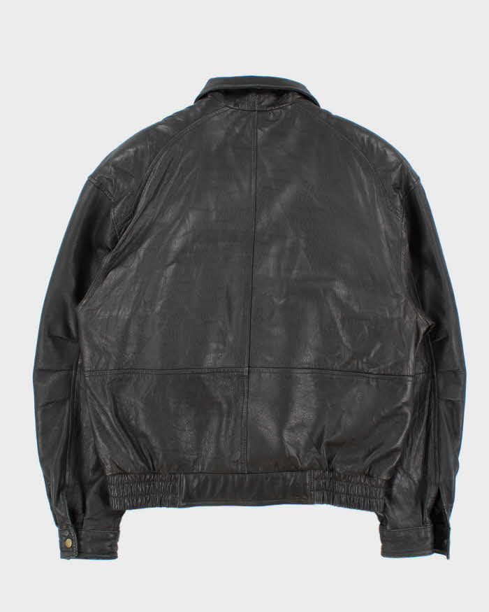 Vintage Danier Leather Biker Jacket - S
