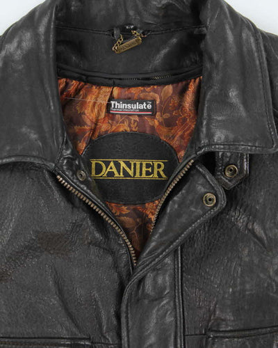 Vintage Danier Leather Biker Jacket - S