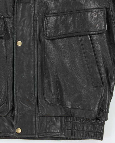Vintage Danier Leather Biker Jacket - S