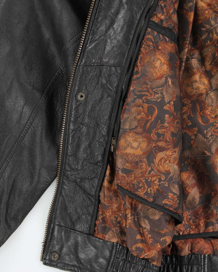Vintage Danier Leather Biker Jacket - S