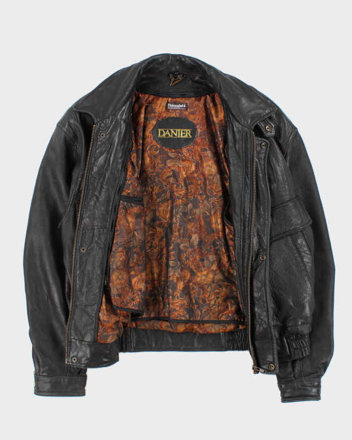 Vintage Danier Leather Biker Jacket - S