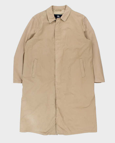 Vintage Burberry Wool Lined Trench Coat- XL