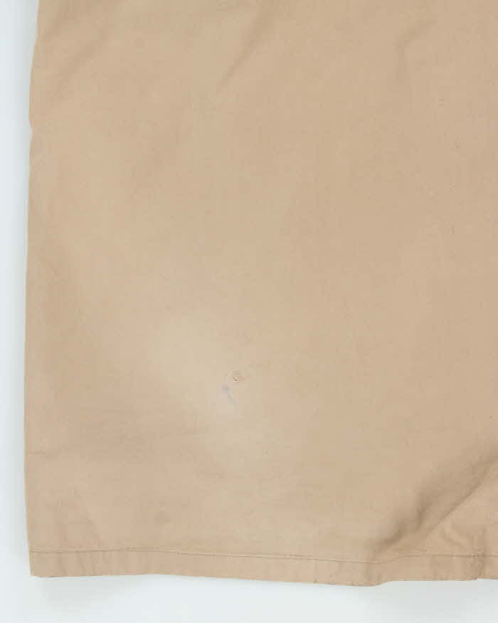 Vintage Burberry Wool Lined Trench Coat- XL