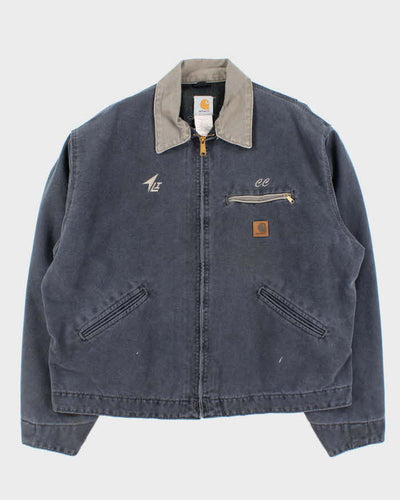 Vintage Carhartt Heavyweight Embroidered Workwear Jacket - XL