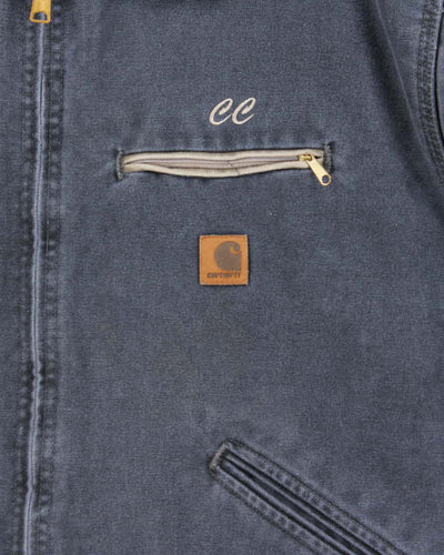 Vintage Carhartt Heavyweight Embroidered Workwear Jacket - XL