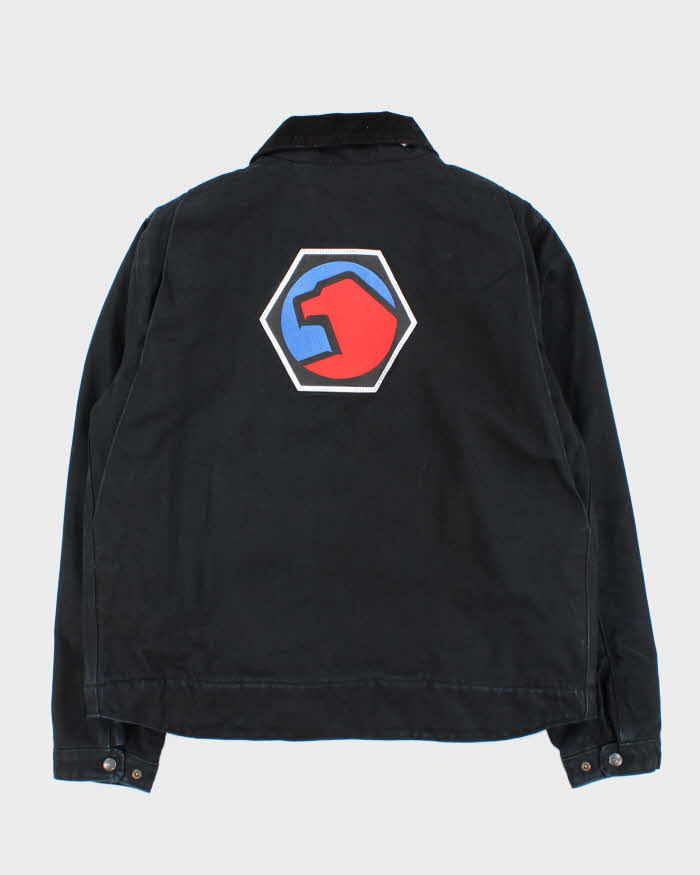 Vintage Carhartt Lined Workwear Embroidered Jacket - L